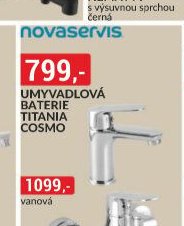 Umyvadlová baterie Titania Cosmo