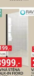 Pevná stěna Walk-in Fiord