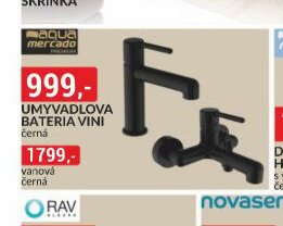 Umyvadlová baterie Vini černá
