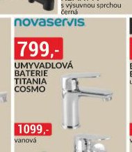 Umyvadlová baterie Titania Cosmo