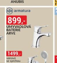 Umyvadlová baterie Arve