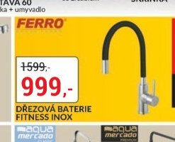 Dřezová baterie Fitness Inox