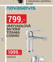 Umyvadlová baterie Titania Cosmo
