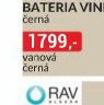 Vanová baterie Vini černá