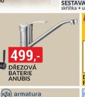 Dřezová baterie Anubis