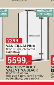 Vanička Alpina 80x100cm
