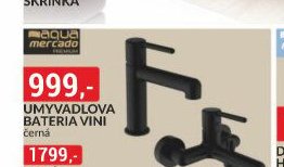 Umyvadlová baterie Vini černá