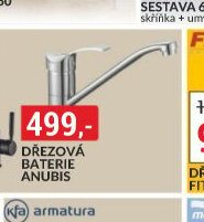 Dřezová baterie Anubis