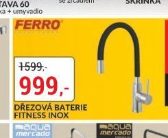 Dřezová baterie Fitness Inox