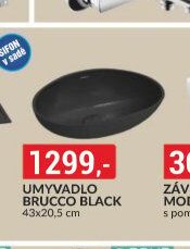 Umyvadlo Brucco Black