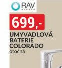 Umyvadlová baterie Colorado otočná
