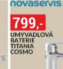 Umyvadlová baterie Titania Cosmo