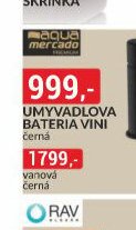 VANNOVÁ BATERIE VINI černá