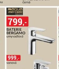BATERIE BERGAMO umyvadlová