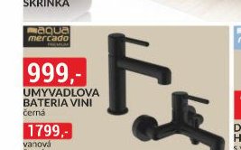 Umyvadlová baterie Vini černá