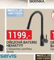 Dřezová baterie Hematyt