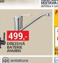 Dřezová baterie Anubis