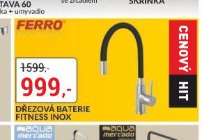 Dřezová baterie Fitness Inox