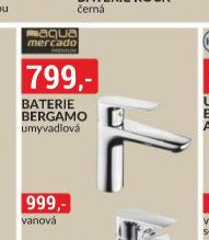 Baterie Bergamo umyvadlová