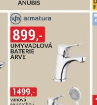 Umyvadlová baterie Arve