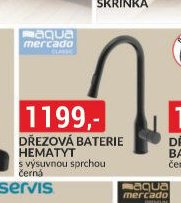 Dřezová baterie Hematyt