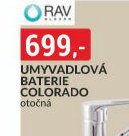 Umyvadlová baterie Colorado otočná