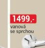Vanová baterie Arve se sprchou