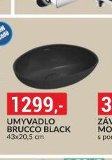 Umyvadlo Brucco Black