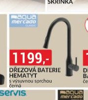 Dřezová baterie Hematyt