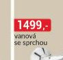 Vanová baterie Arve se sprchou