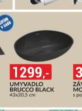 Umyvadlo Brucco Black
