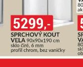Sprchový kout Vela