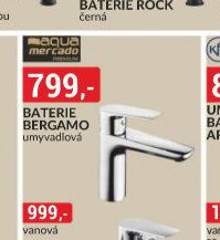 Baterie Bergamo umyvadlová