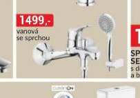 Vanová baterie Arve se sprchou