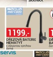 Dřezová baterie Hematyt