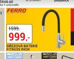 Dřezová baterie Fitness Inox