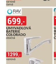 Umyvadlová baterie Colorado otočná