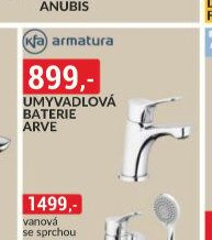 Umyvadlová baterie Arve