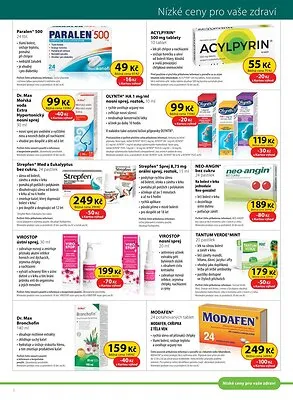 akční leták Dr. Max 1.11.2025-30.11.2025