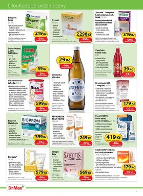 akční leták Dr. Max 1.11.2025-30.11.2025