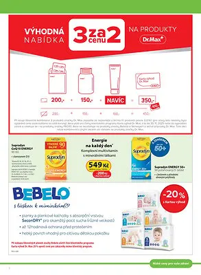 akční leták Dr. Max 1.11.2025-30.11.2025