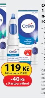 Otrivin 1 mg/ml nosní sprej, roztok, 10 ml