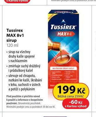 Tussirex MAX 8v1 sirup