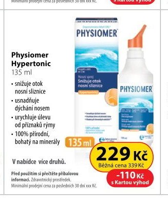Physiomer Hypertonic 135 ml