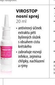 VIROSTOP nosní sprej