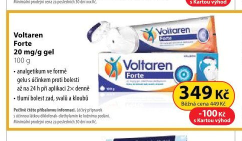 Voltaren Forte 20 mg/g gel 100 g