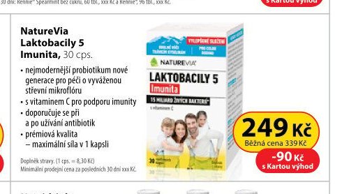 NatureVia Laktobacily 5 Imunita