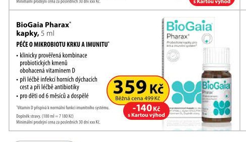 BioGaia Pharax kapky