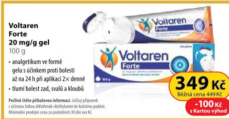 Gel proti bolesti Voltaren Forte