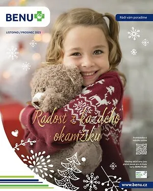 akční leták BENU Lékárna 1.11.2025-31.12.2025